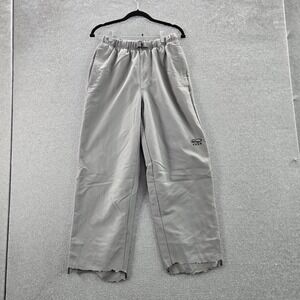 Vans Men Pants X-SMALL Gray Kennedi Deck Baggy Tapered Logo 27" Inseam READ